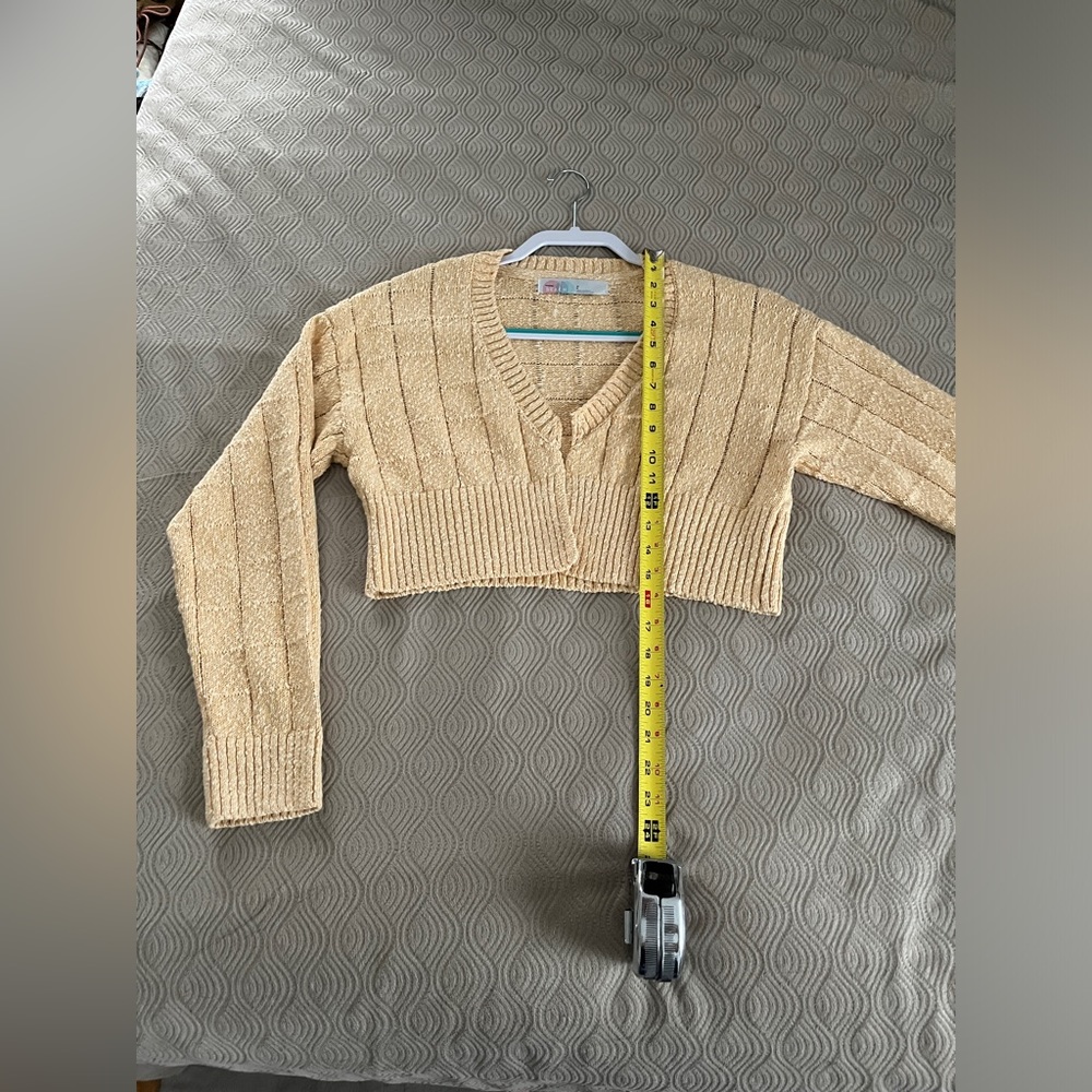 Free People Beach Declan romper and jacket in yellow ONLY size small - Picture 12 of 16
